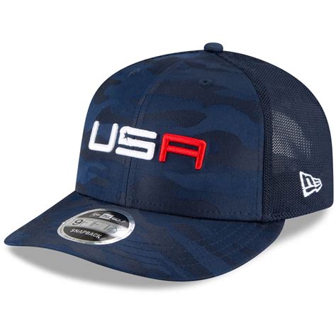 blue camo ryder cup hat